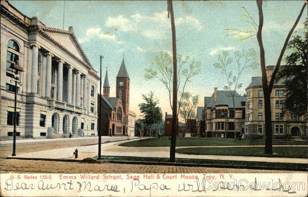 Emma Willard School, Sage Hall & Court House