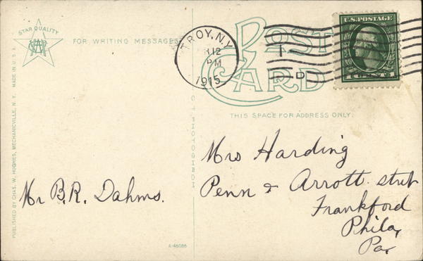 Back of Card