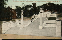 Broadway Approach to Rensselaer Polytechnic Institute Buildings