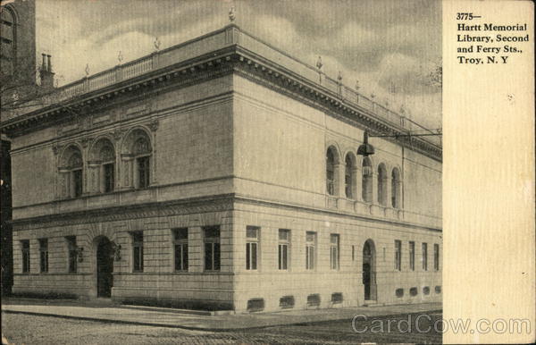 Hart Memorial Library, Second and Ferry Sts.