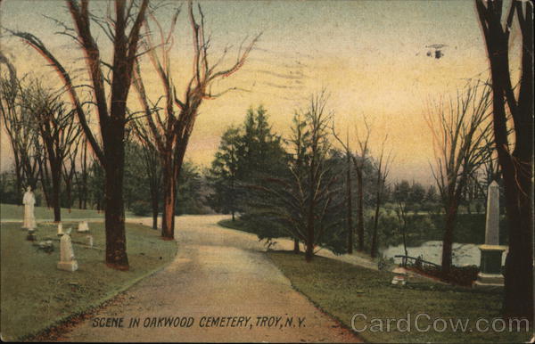 Scene in Oakwood Cemetery