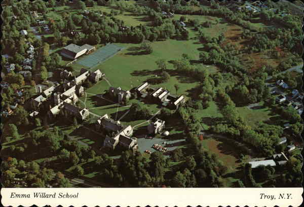 Aerial View of Emma Willard School