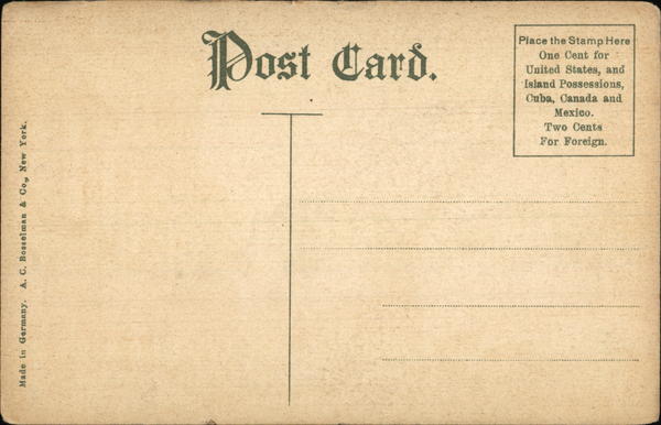 Back of Card