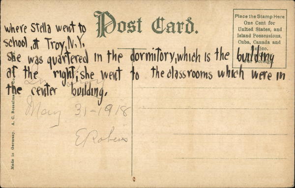 Back of Card