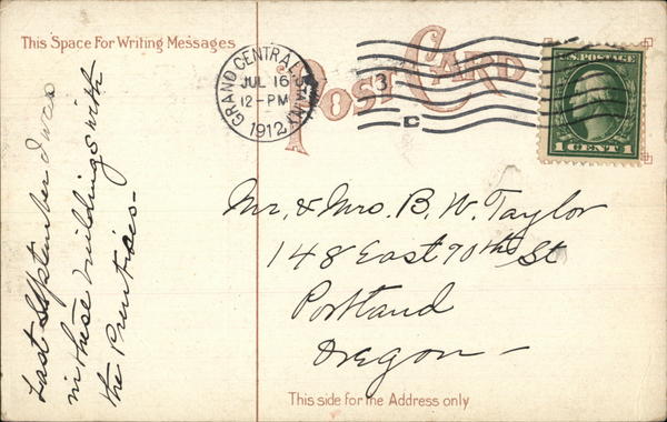 Back of Card