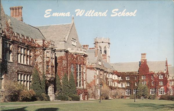 Emma Willard School, Library, Slocum and Sage Halls