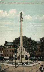 Soldiers' and Sailors' Monument, Monument Square