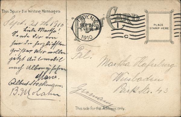 Back of Card