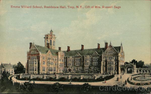 Emma Willard School, Residence Hall, Gift of Mrs. Russell Sage