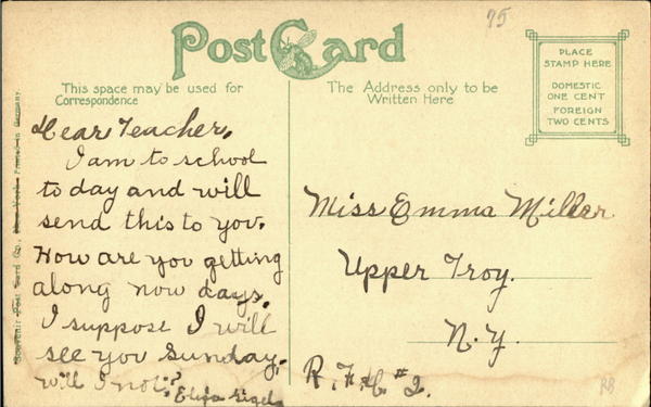 Back of Card